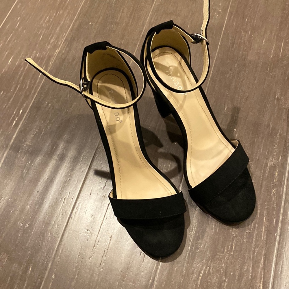 Black heels